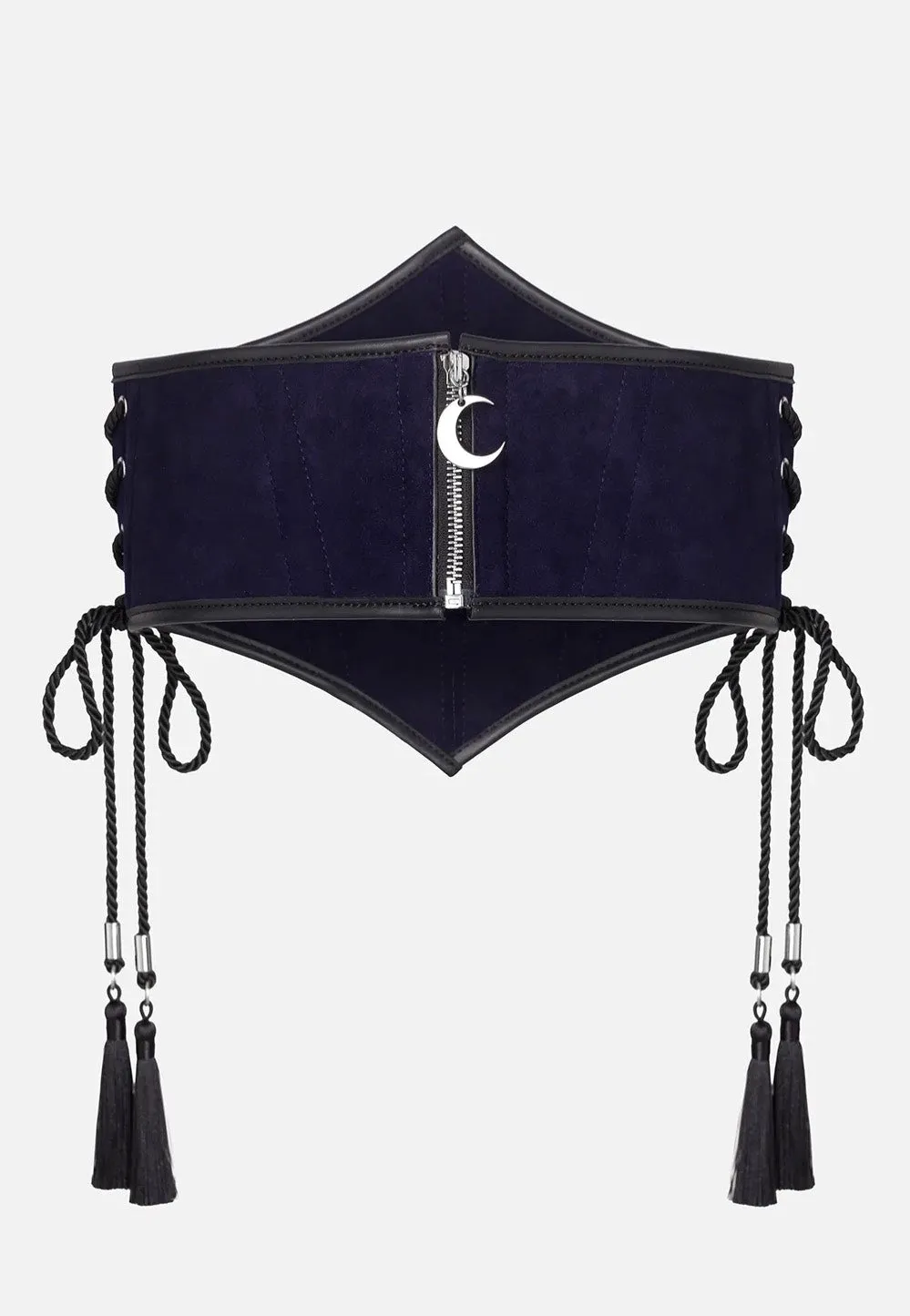 Impericon Celestial Corset Gürtel schwarz Suede