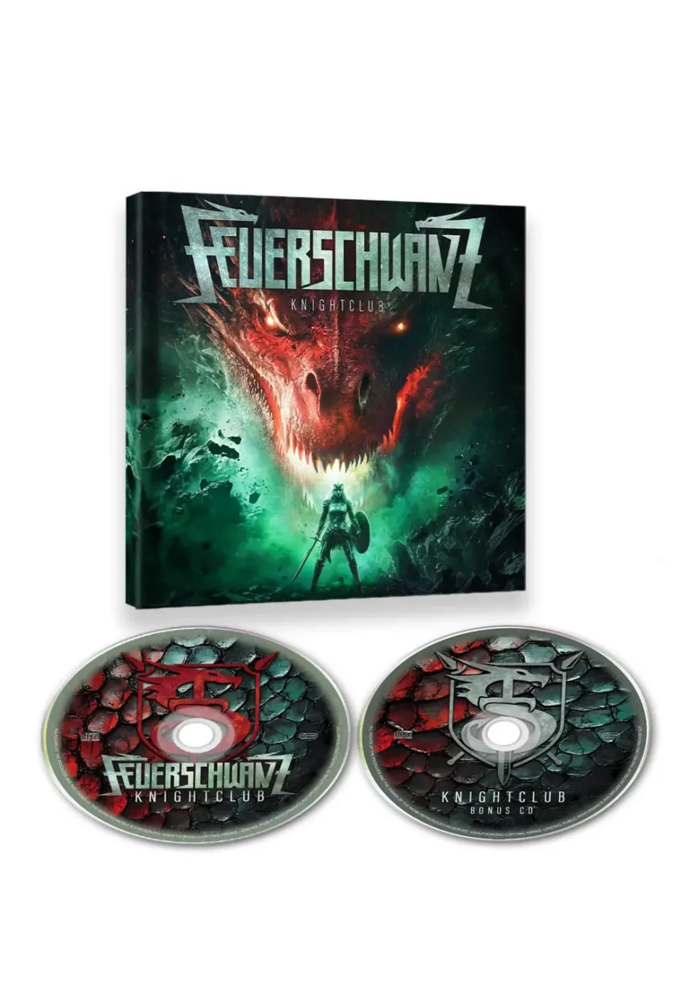 Feuerschwanz Knightclub 2 CD Mediabook mit Bonusalbum