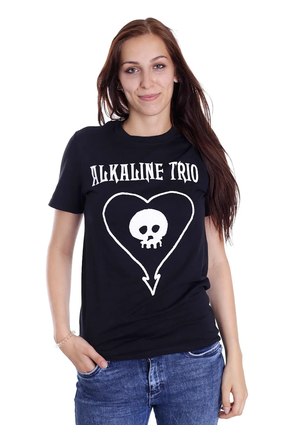 Impericon Classic Heartskull T-Shirt schwarz