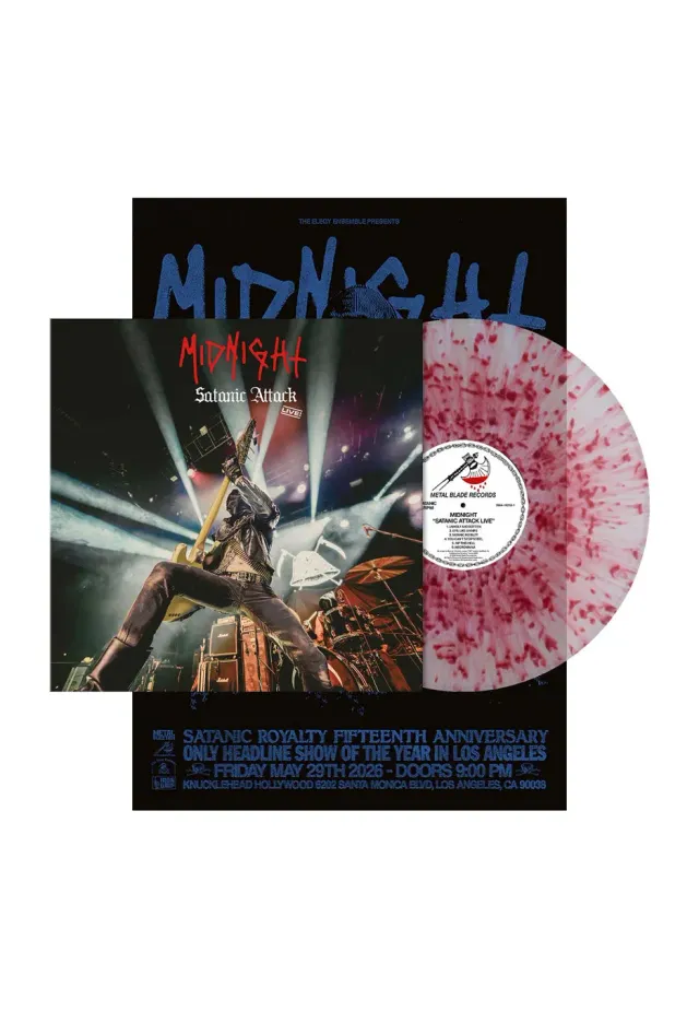 Impericon Satanic Attack Live Blood Splatter Vinyl