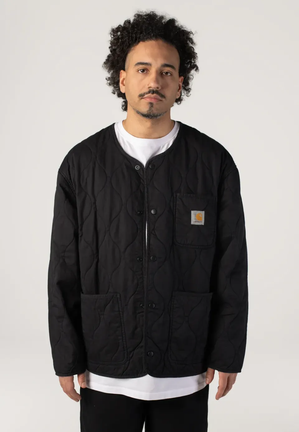 Impericon Skyton Liner Black Jacke schwarz Twill