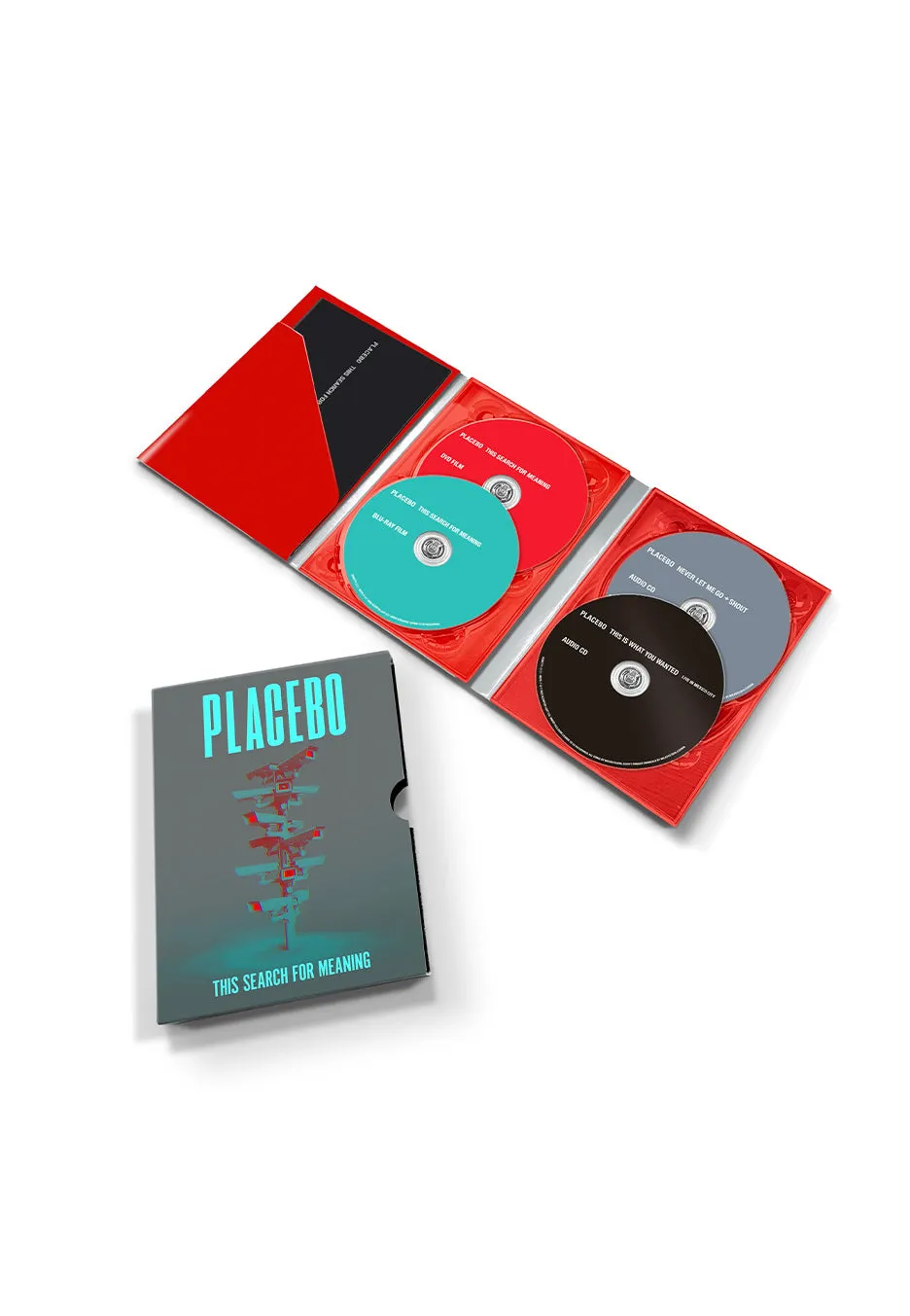 Placebo This Search For Meaning Blu-ray+DVD+CD Box Doku