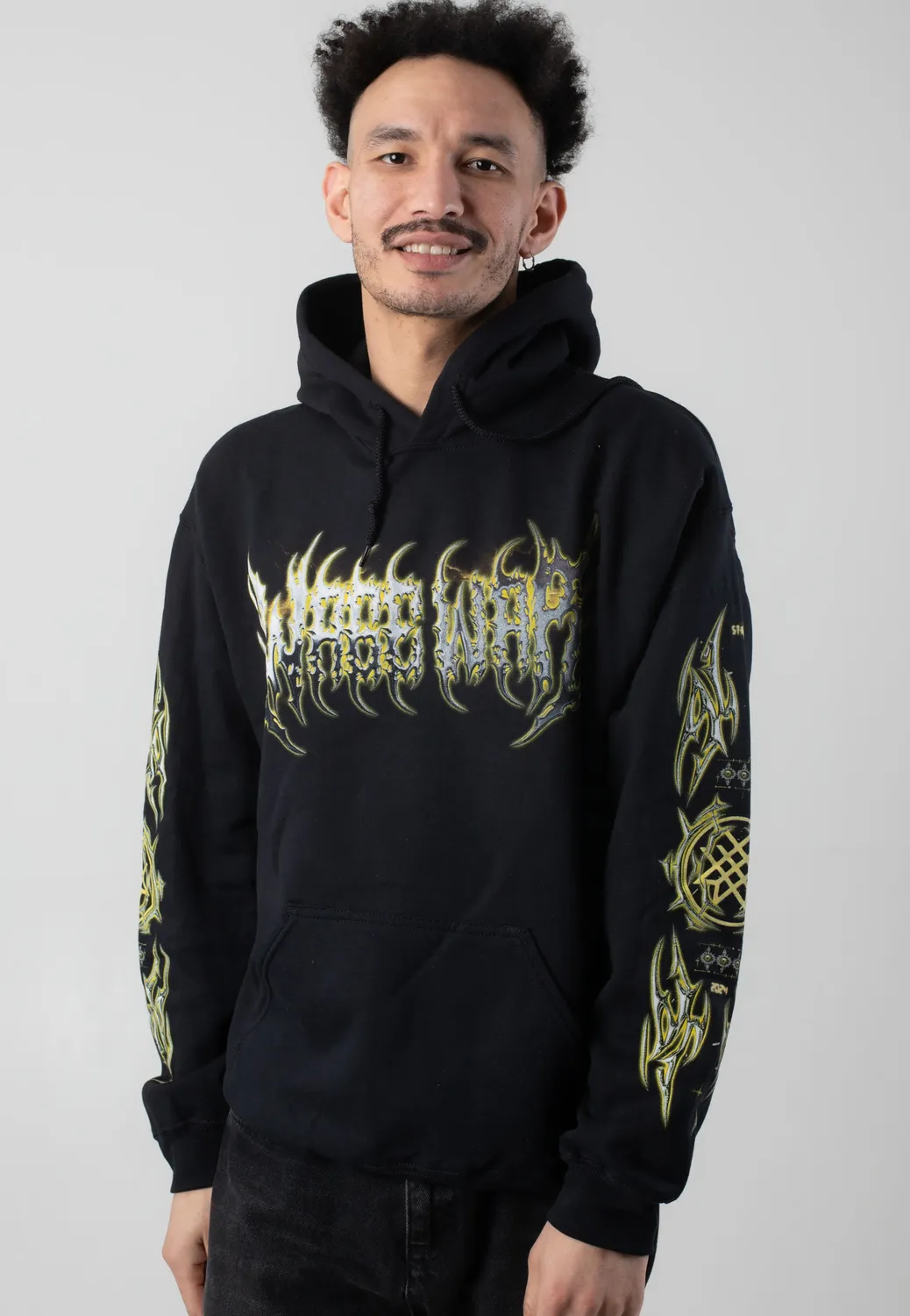 Impericon Chrome Blade Hoodie schwarz Unisex