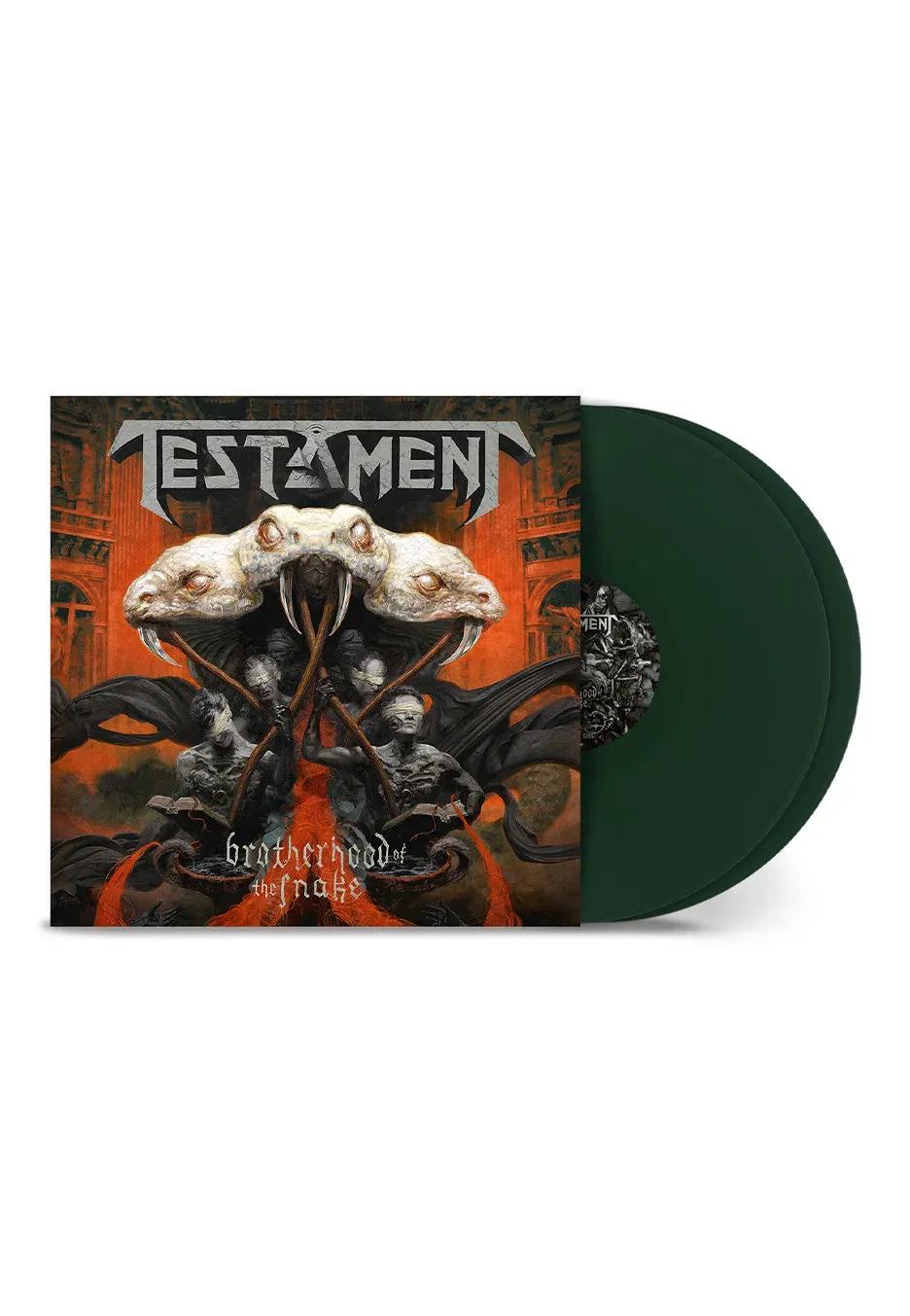 Testament Brotherhood Of The Snake 2 Vinyl grün limitiert