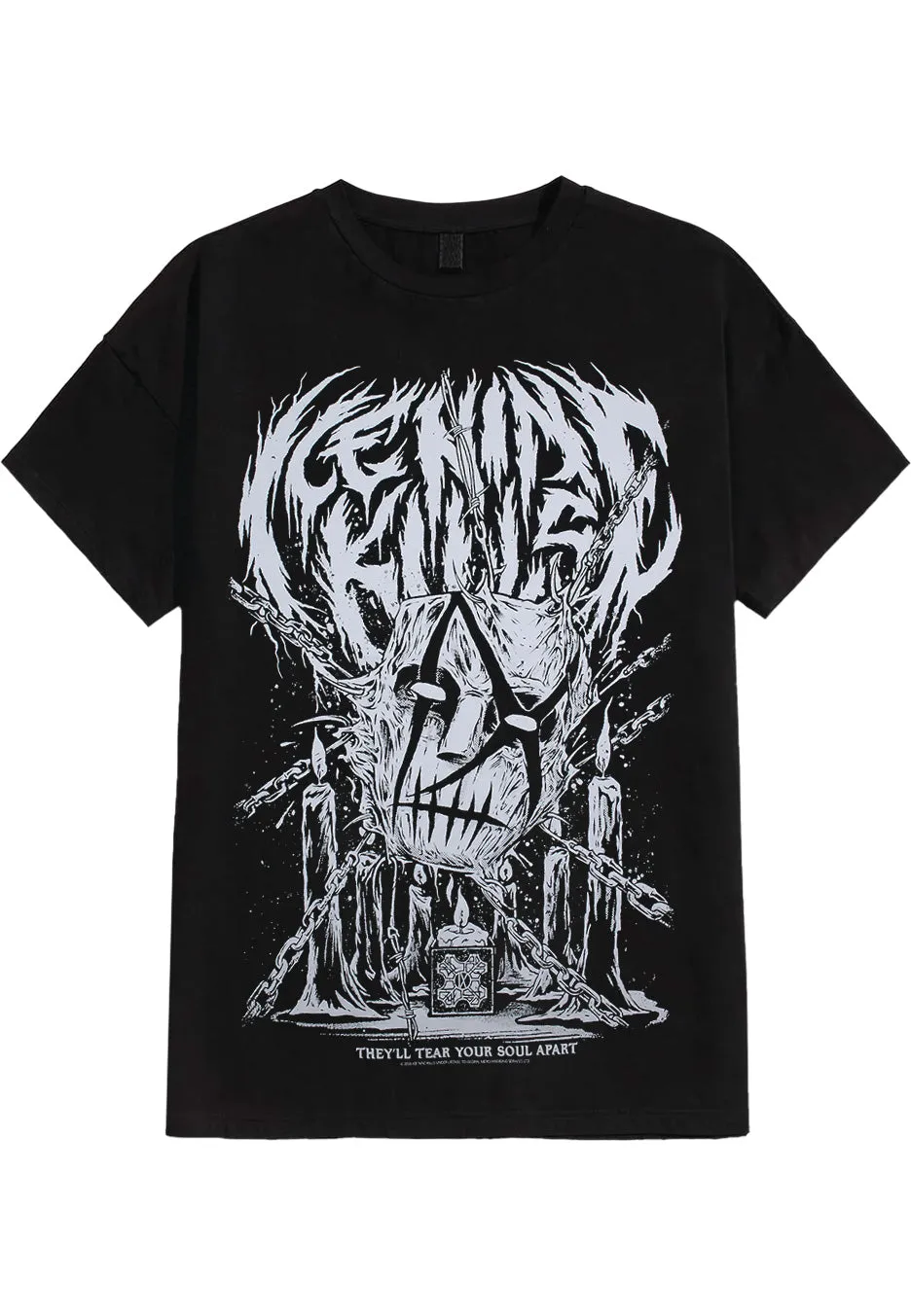 Impericon Hellraiser T-Shirt Schwarz Unisex Metalcore