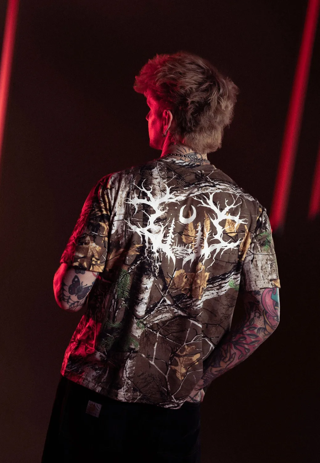 Impericon Logo Real Camo T-Shirt grün