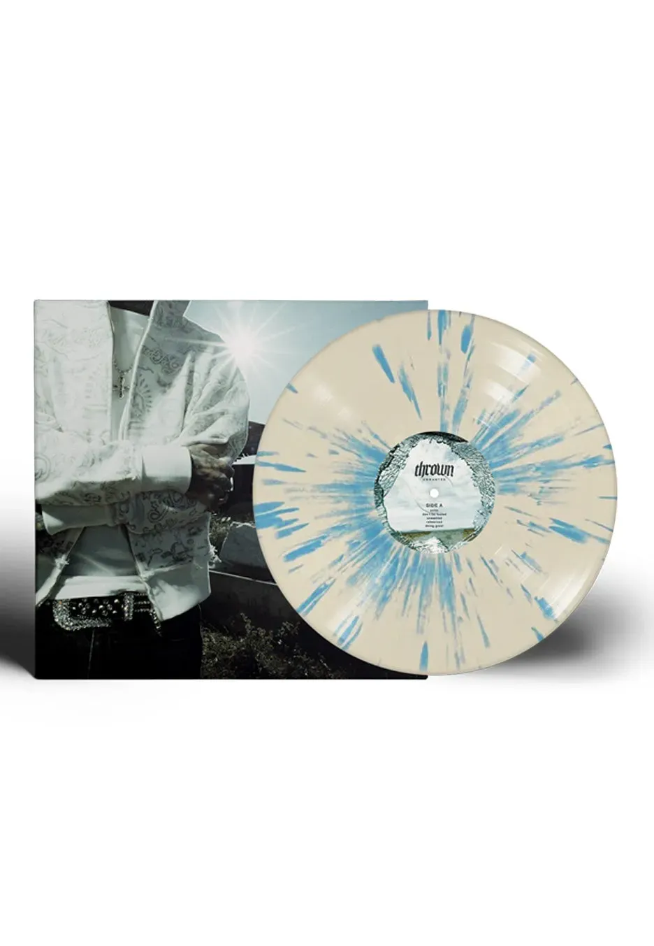 Impericon Unwanted Ltd. White Grey Blue Splatter Vinyl LP