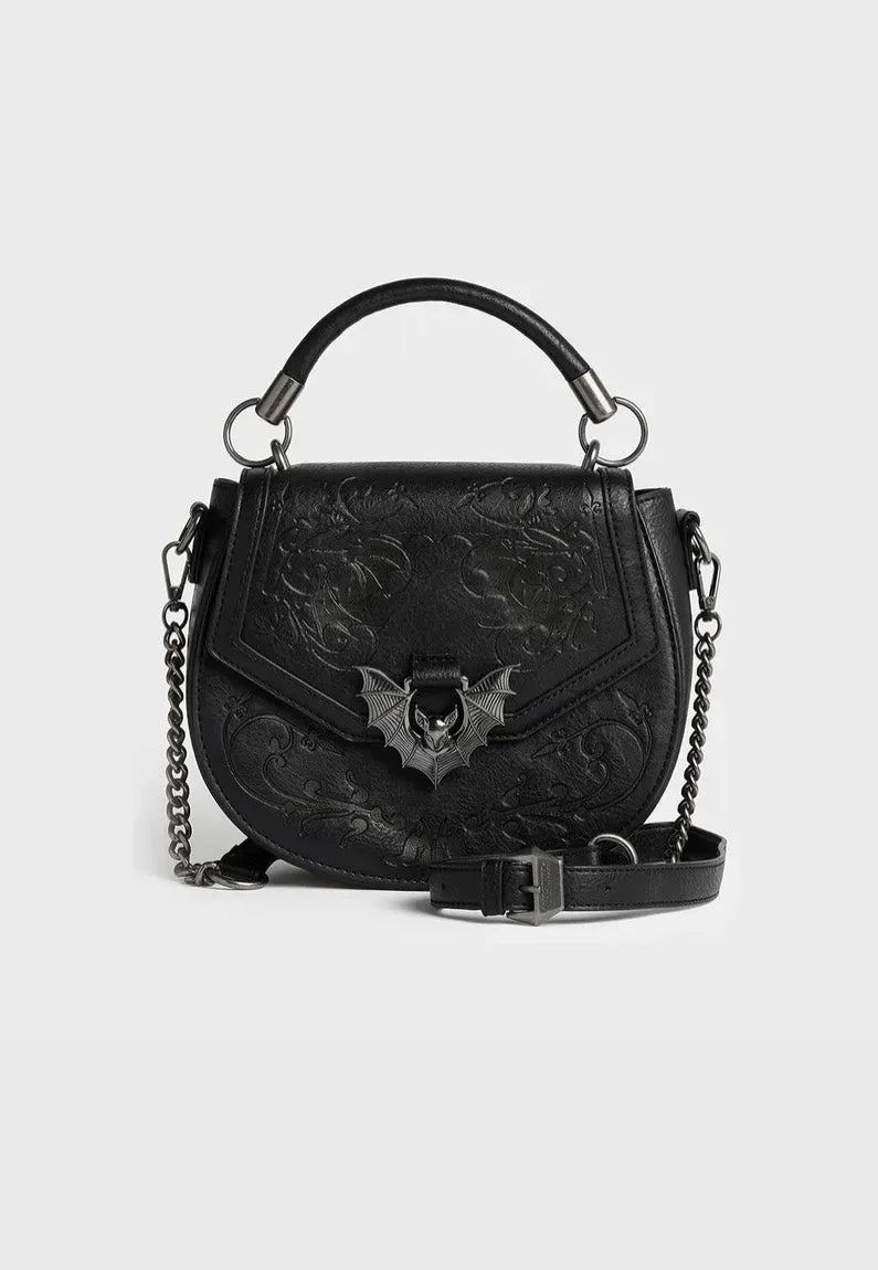 Winged Night Black Tasche Onesize Saddle Bag