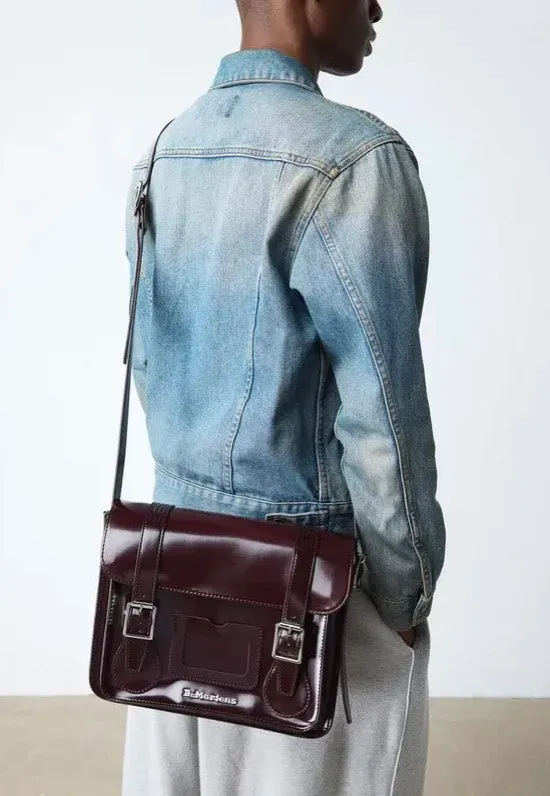Impericon 11" Satchel Bag Tasche kirschrot Kunstleder