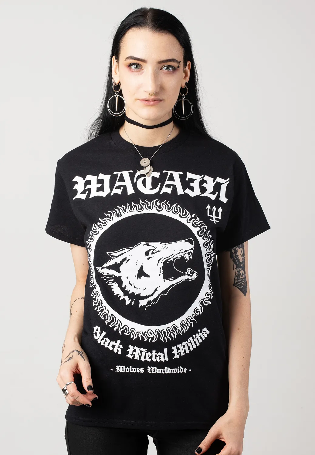 Impericon Black Metal Militia T-Shirt schwarz Unisex S-3XL