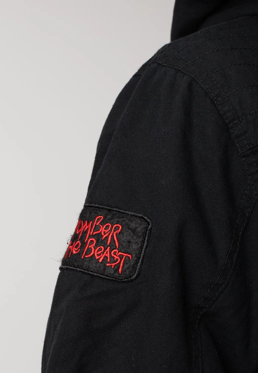 Impericon IRM Bronx Winterjacke Größe L schwarz Baumwolle