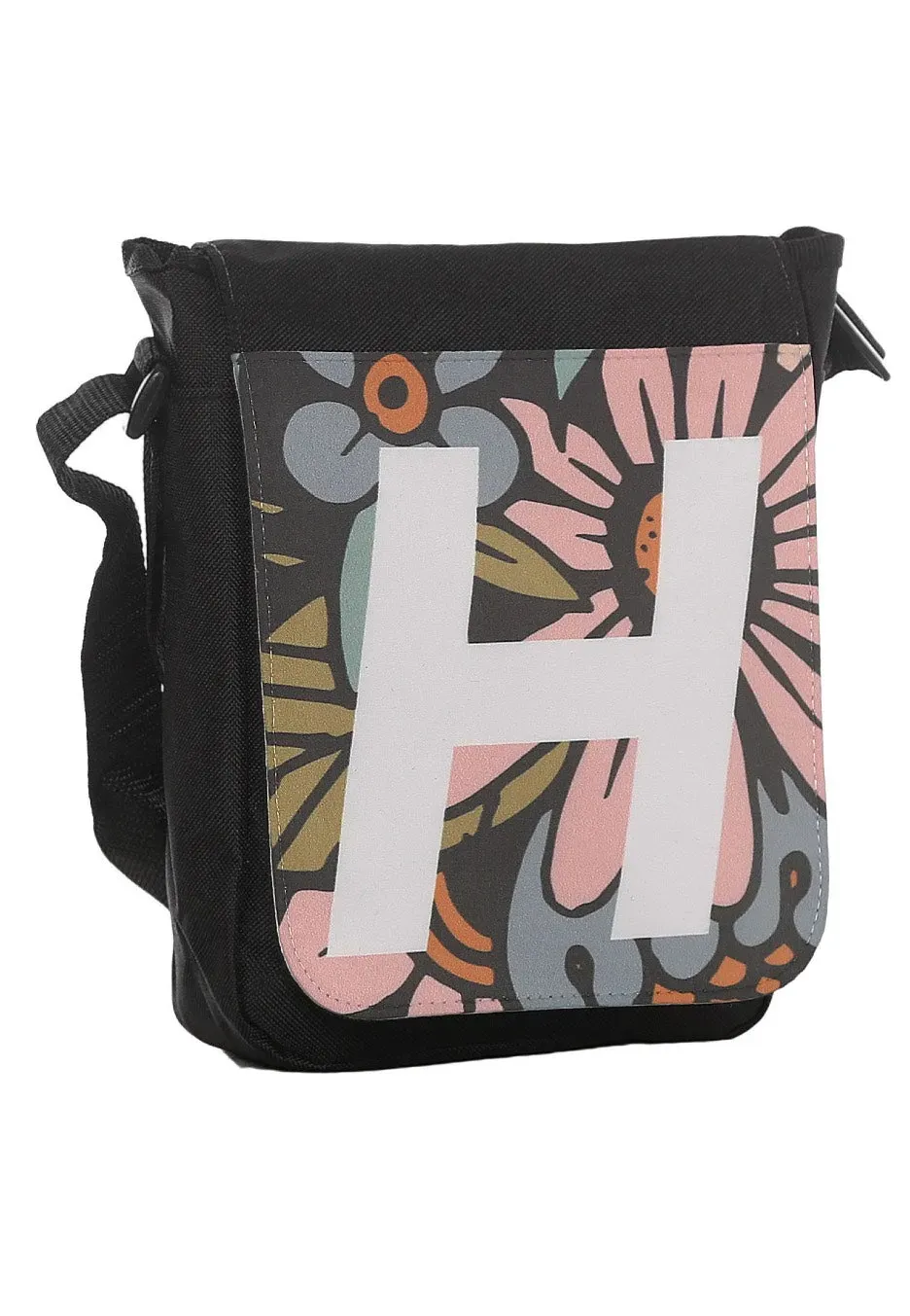 Flower H Small Messenger Tasche Onesize schwarz