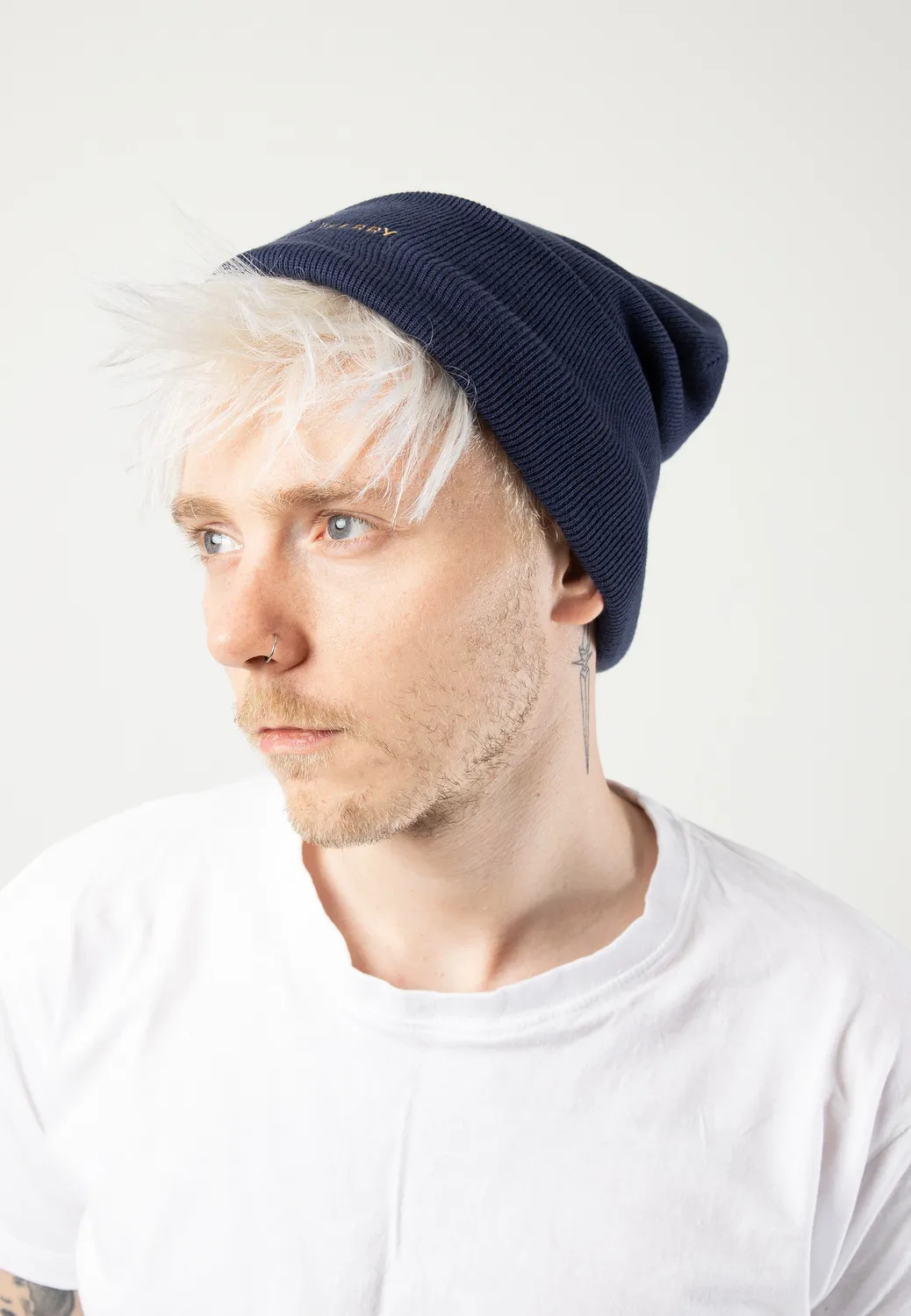 Impericon Graphic French Navy Beanie Blau