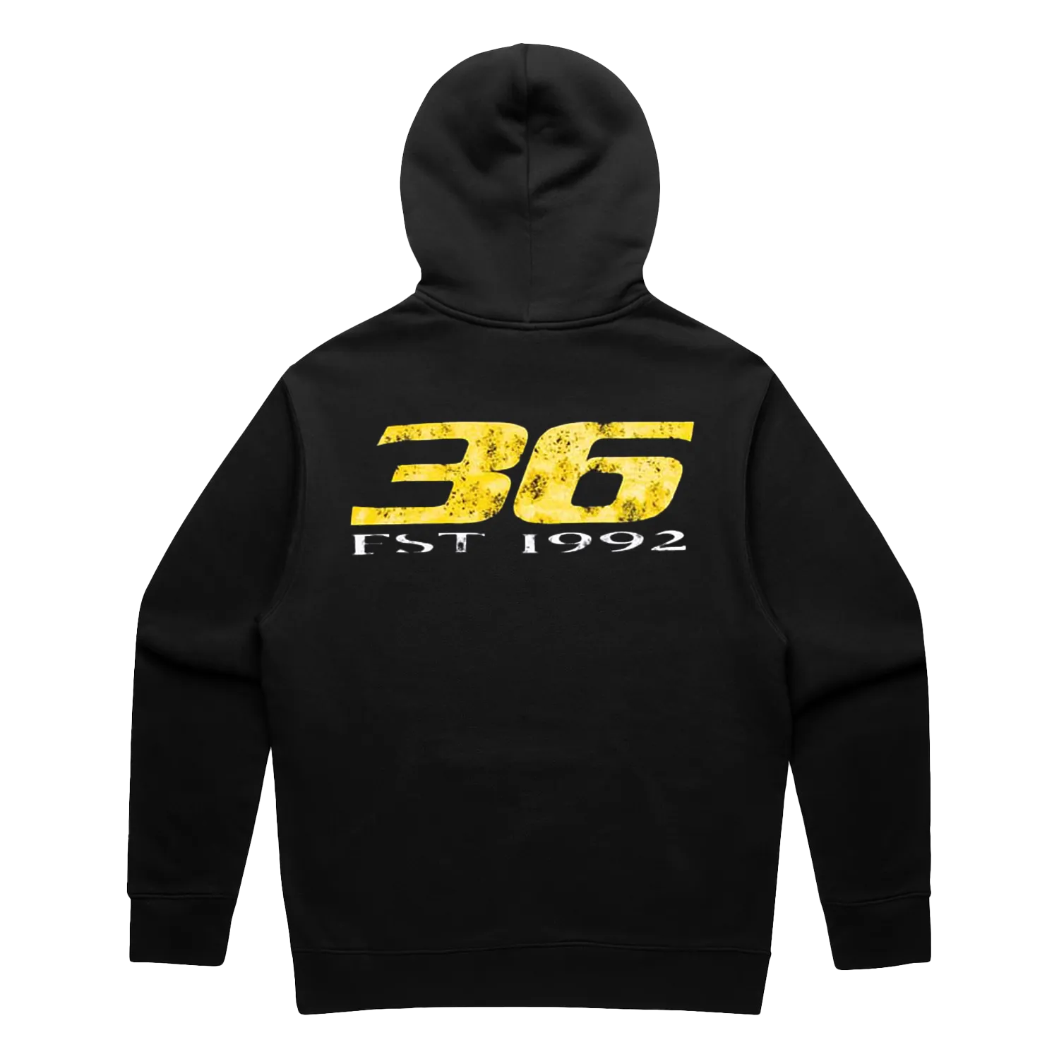 Wu-Tang Faded 36 Hoodie Kapuzenpulli Grau