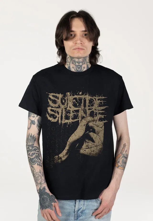 Impericon Graceless Cover T-Shirt schwarz Jersey