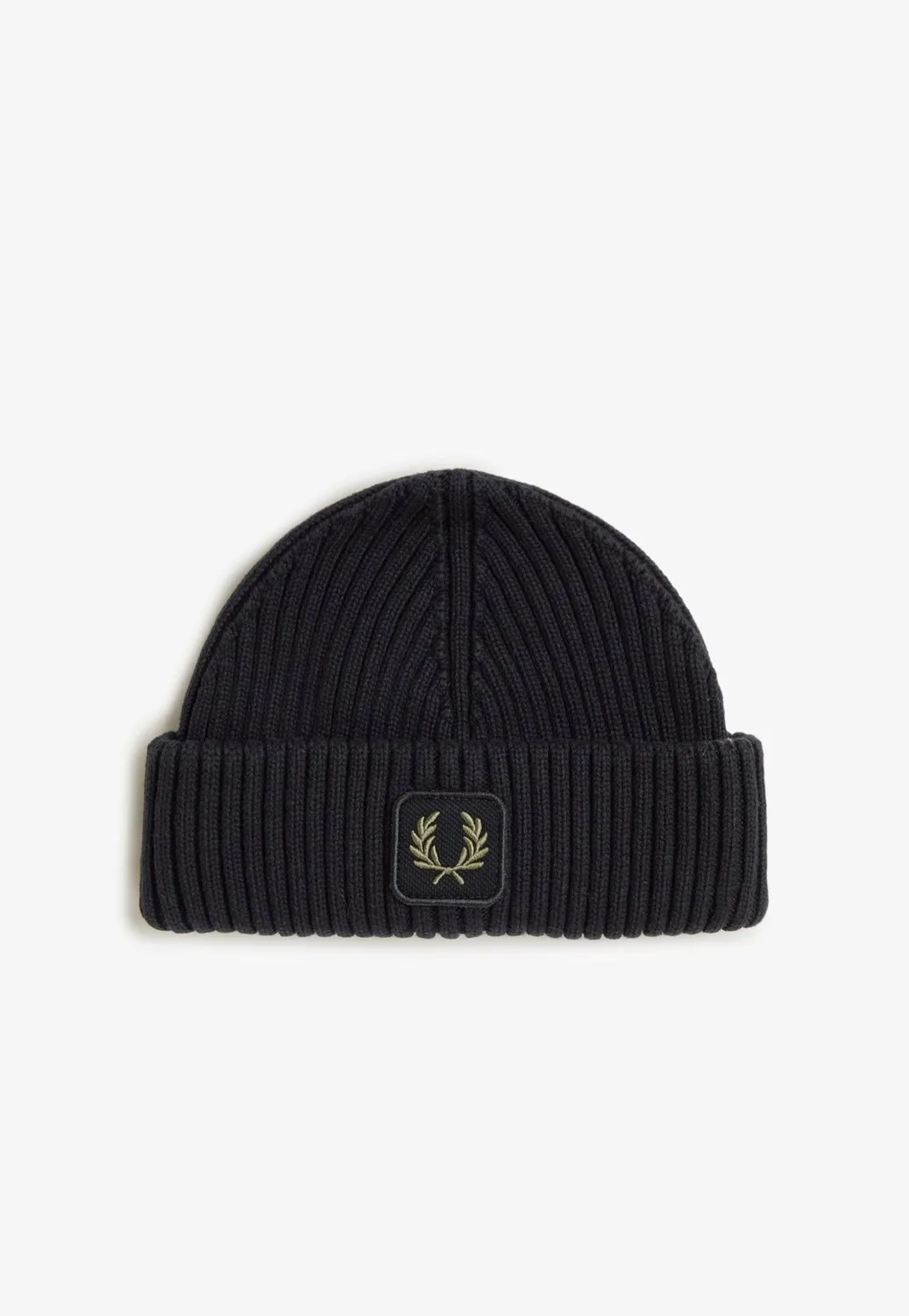 Impericon Cotton Ribbed Beanie Mütze Schwarz Onesize