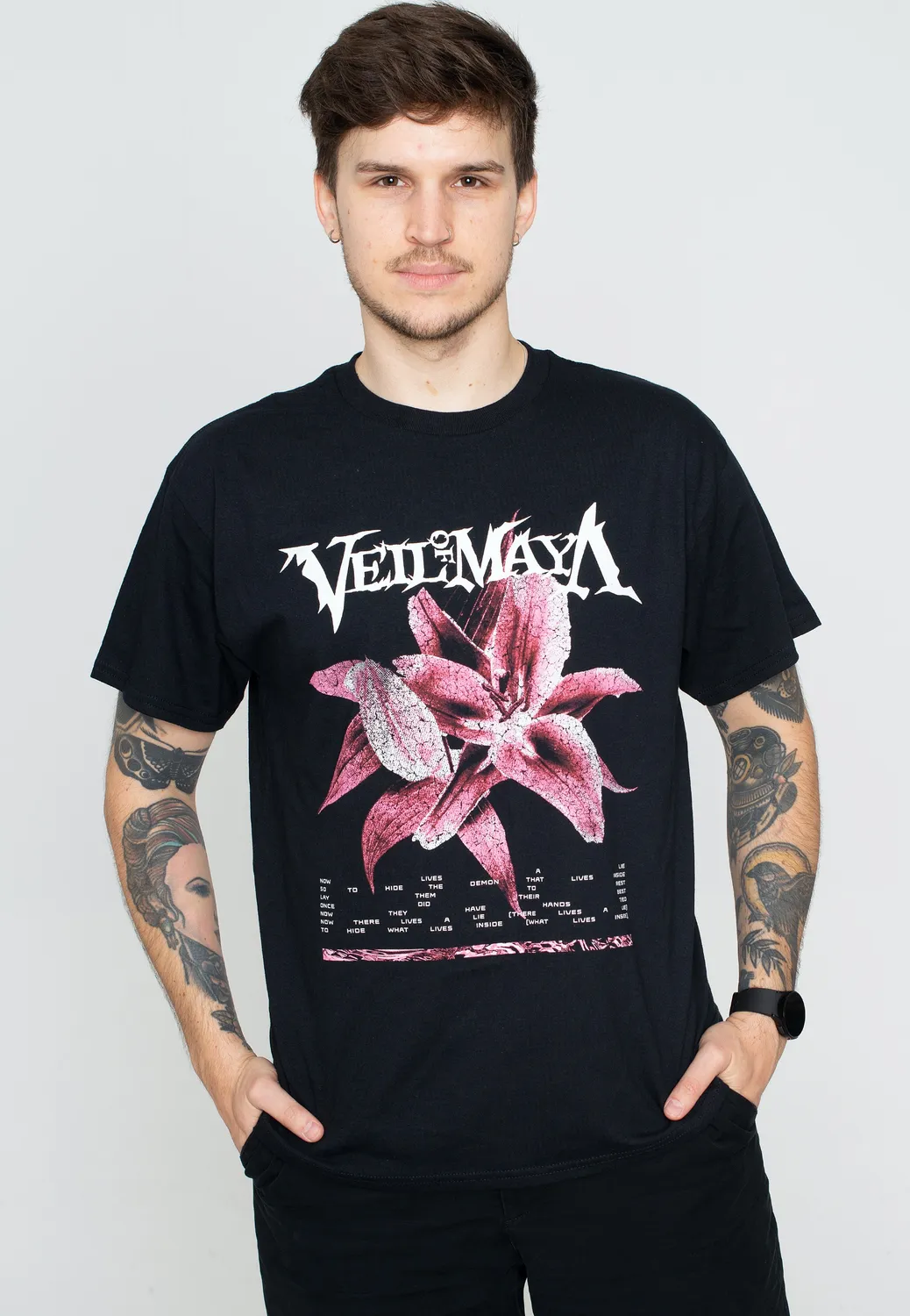 Impericon Synthwave T-Shirt schwarz Unisex Kurzarm