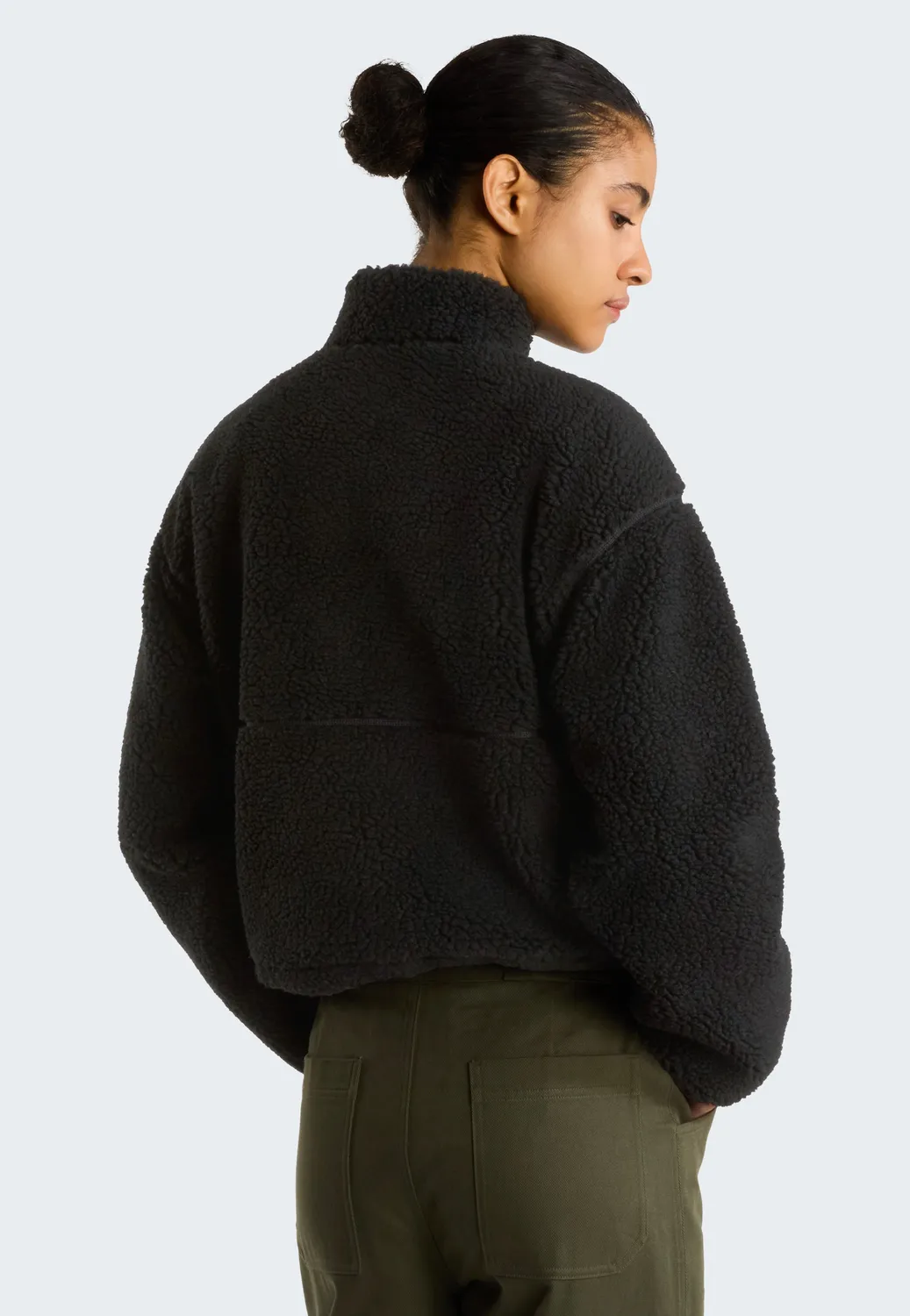 W Extreme Pile 2 TNF Black Fleecejacke XS-XL Damen