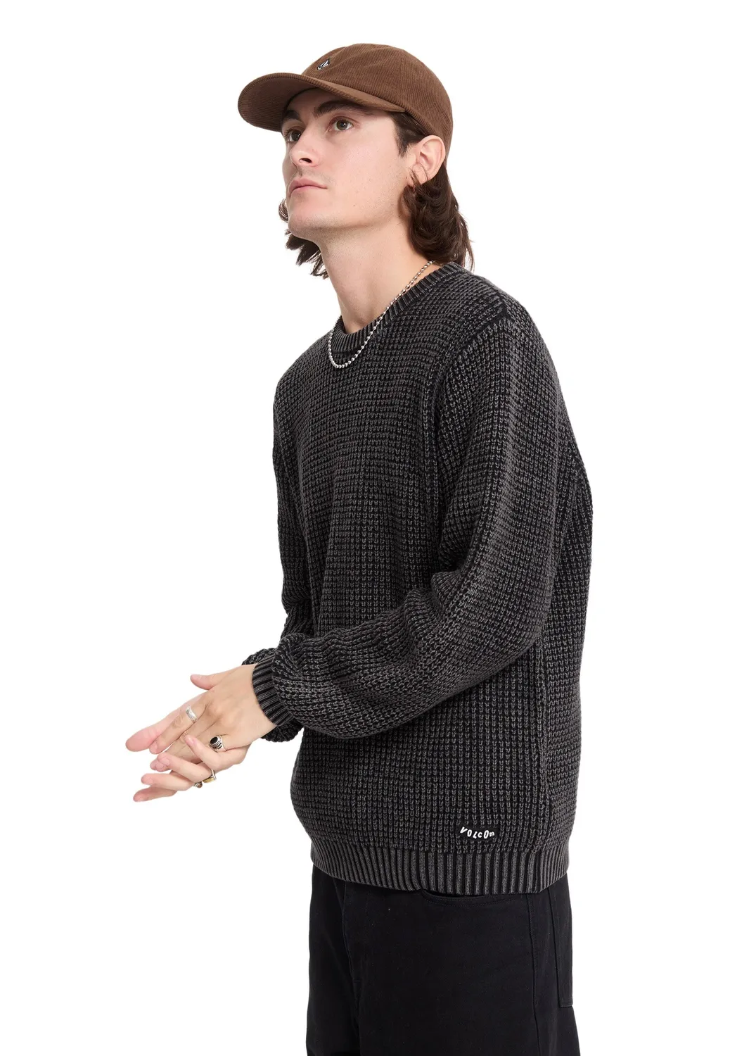 Impericon Thermowhy Black Sweater Knitwear