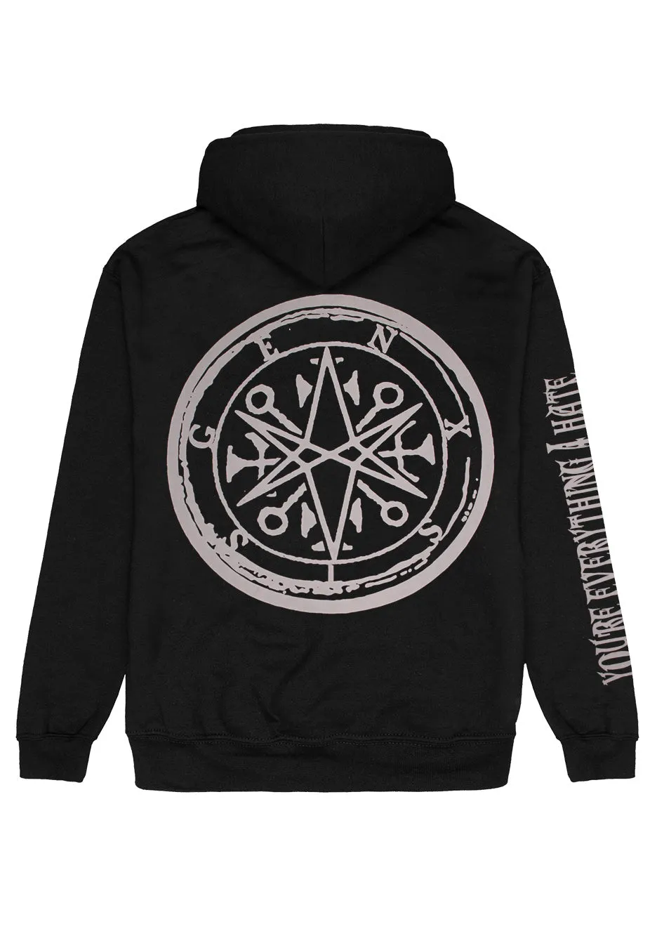 Impericon Metal Logo Genxsis Zipper schwarz S-XXL