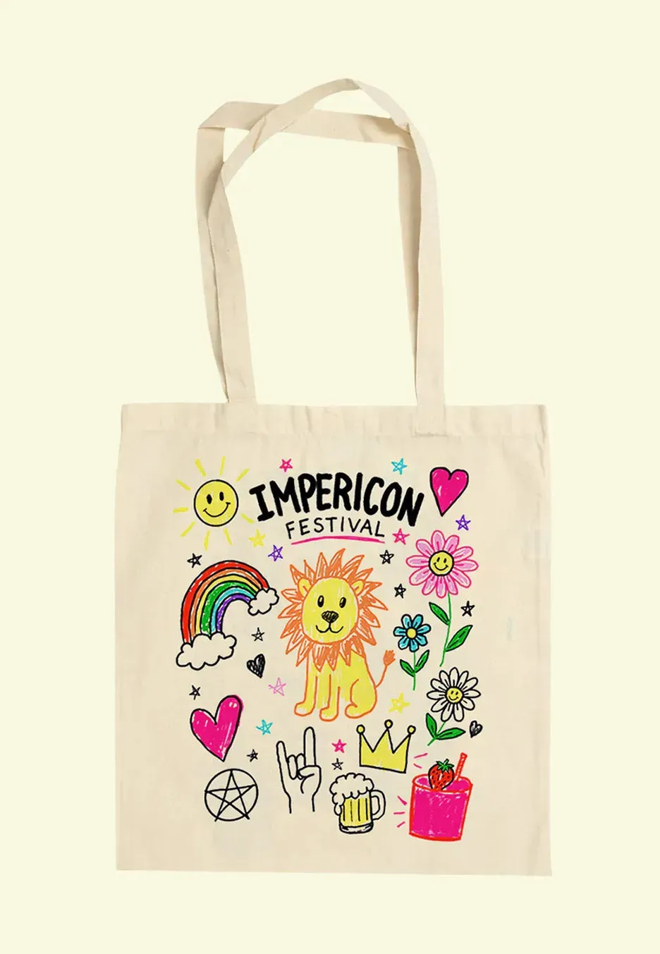 Impericon Kiddie Lion 2026 Tote Bag beige Onesize