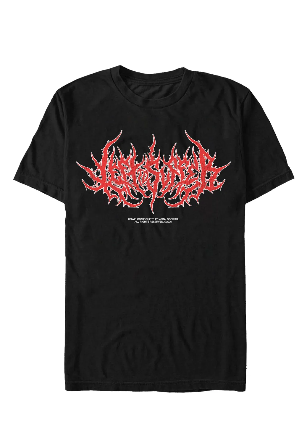 Impericon Logo T-Shirt schwarz Jersey