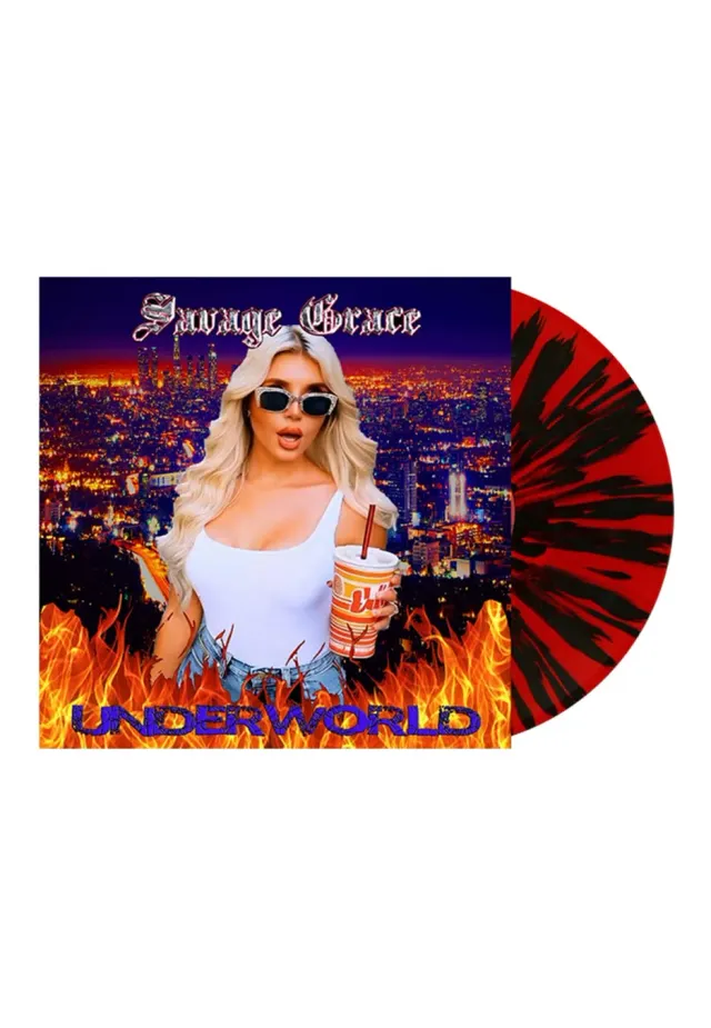 Impericon Underworld Red Black Splatter Vinyl Limited Heavy Metal