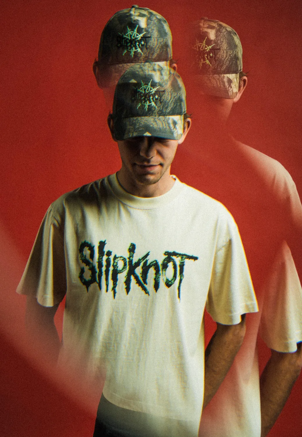 Impericon Tomorrow Boxy Garment-Dyed T-Shirt Bone