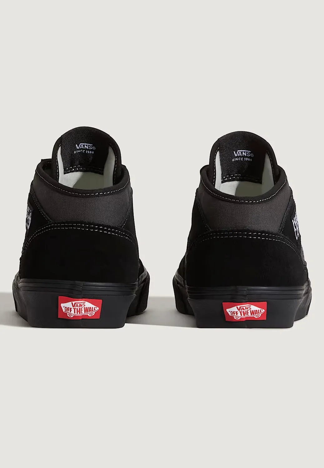 Vans Half Cab Decon Skateschuhe Schwarz Wildleder