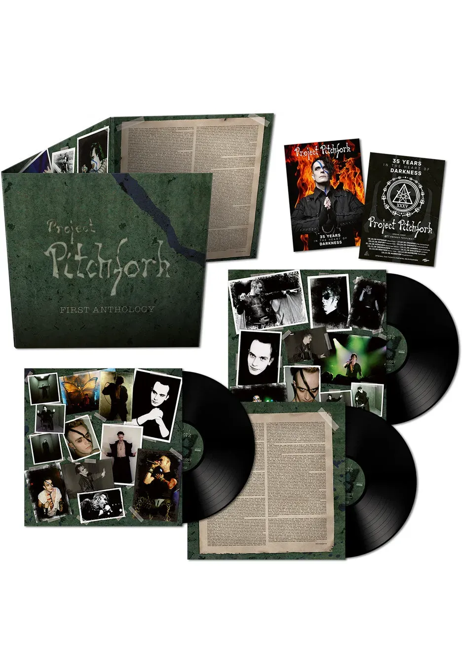 Project Pitchfork First Anthology 3 Vinyl Gothic
