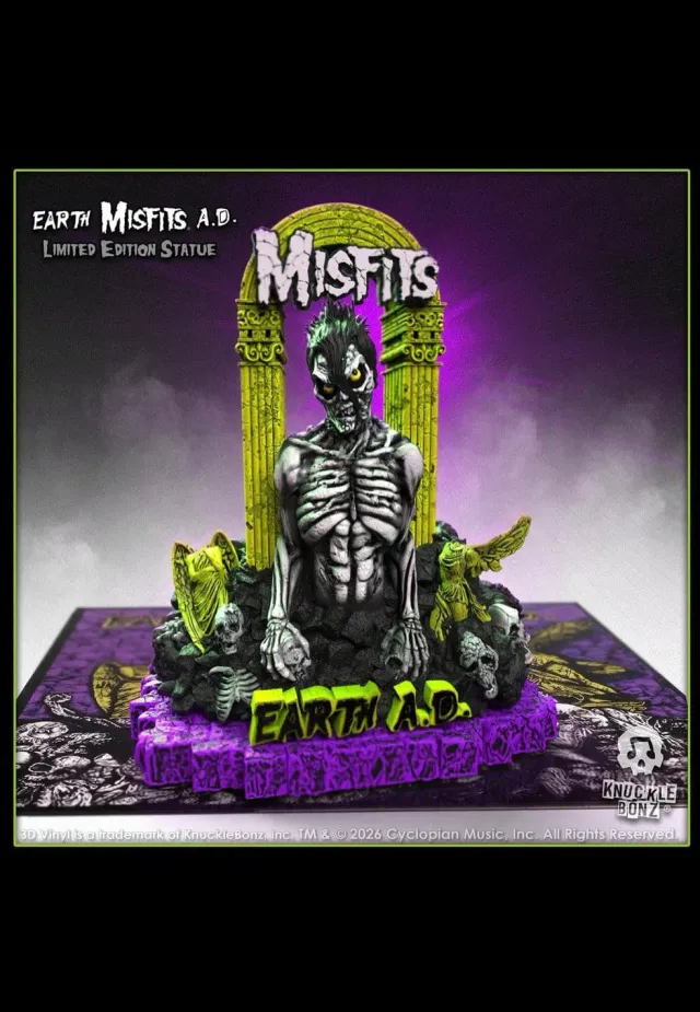 Impericon Earth A.D. Death Comes Ripping 3D Statue limitiert