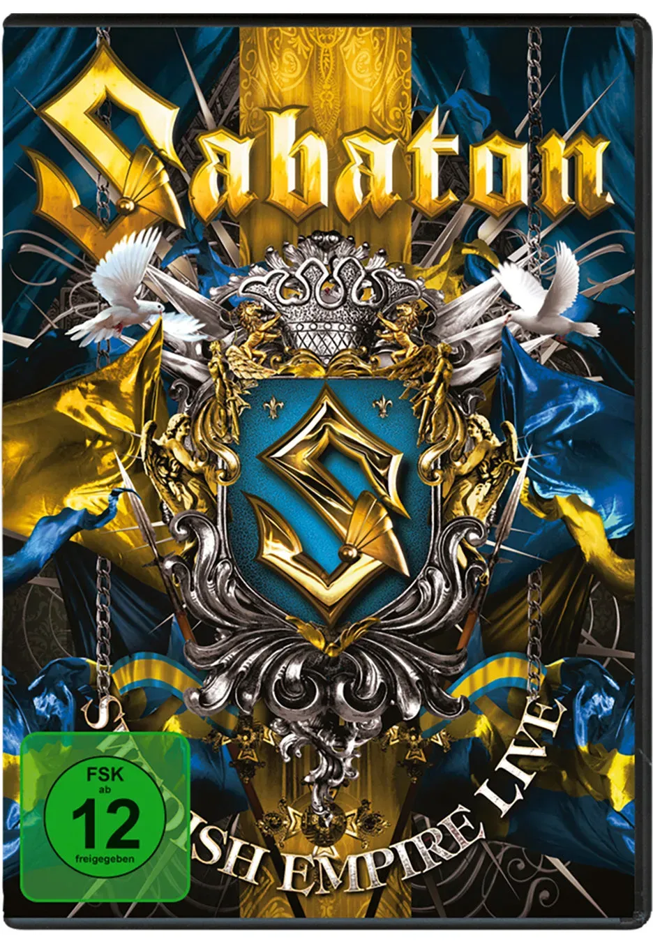 Sabaton Swedish Empire Live 2 DVD Power Metal