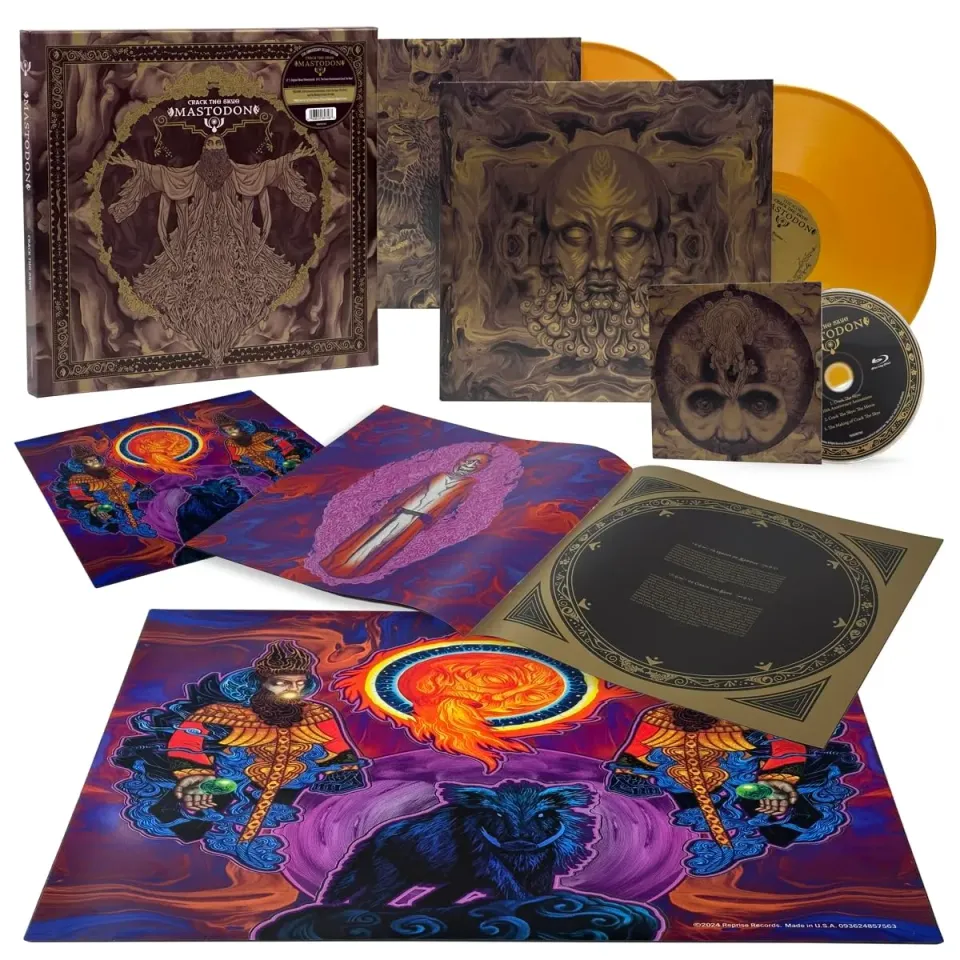 Mastodon Crack the Skye 15th Anniversary Gold-Vinyl Blu-ray