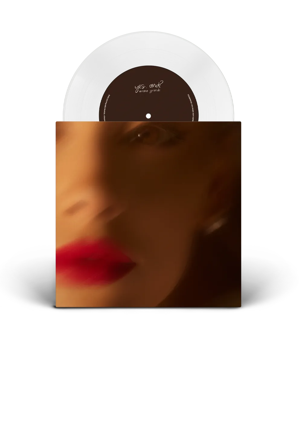 Ariana Grande yes, and? 7" Vinyl Clear Single