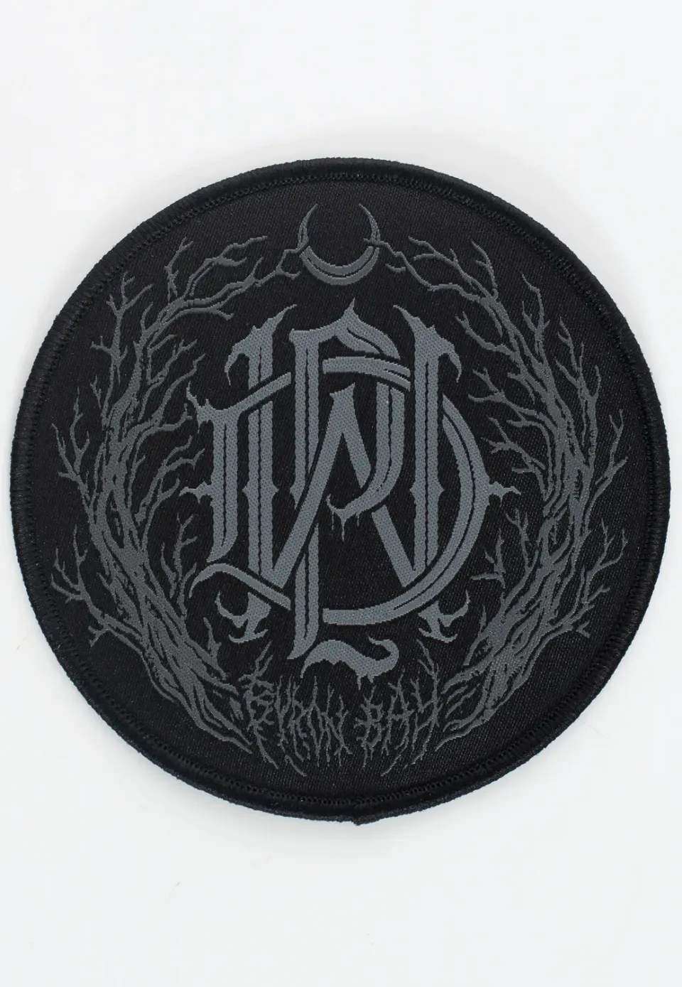 Impericon Metal Crest Aufnäher Onesize schwarz