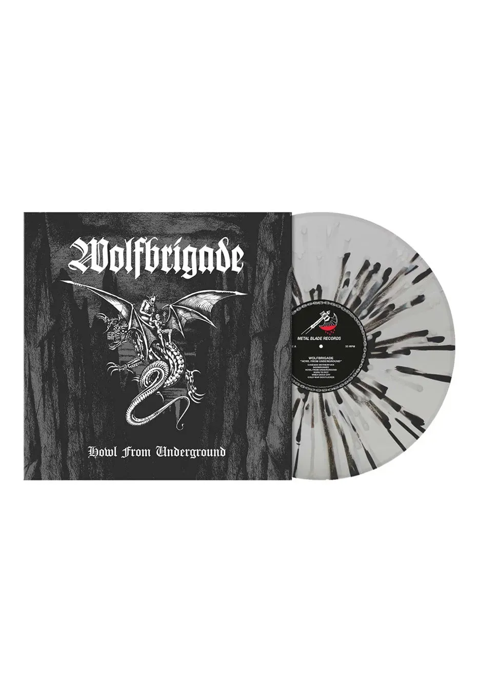 Howl From Underground Splatter Vinyl clear limitiert