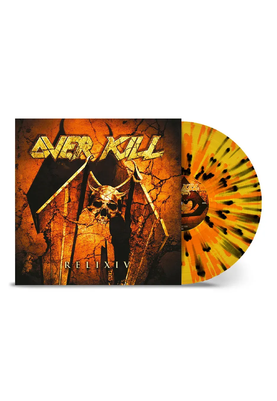 Impericon Reli XIV Splattered Vinyl Yellow Orange