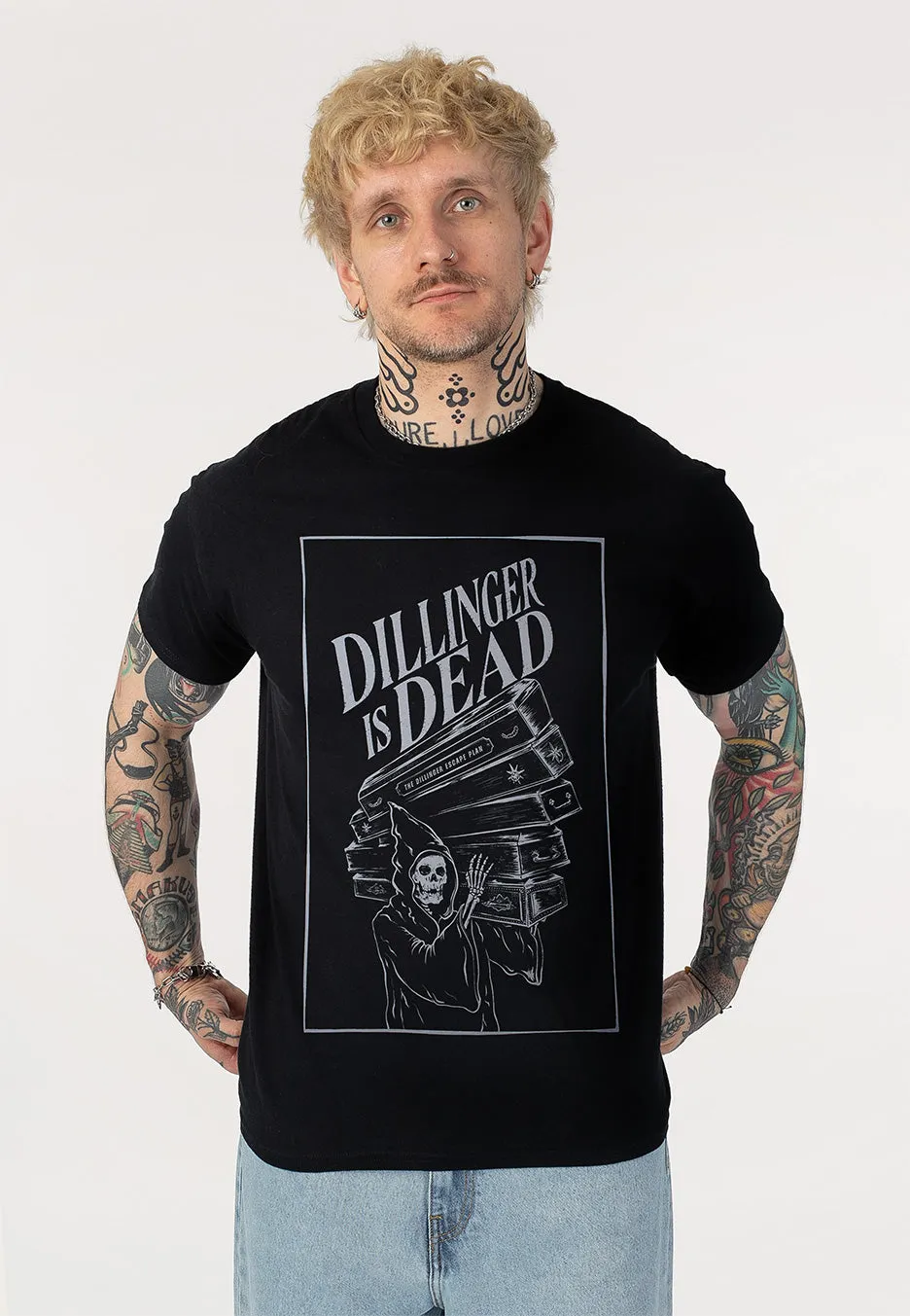 Impericon Dillinger Is Dead T-Shirt schwarz Unisex