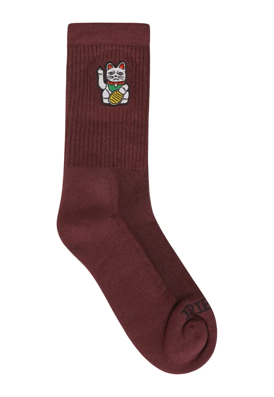 Impericon Bye Bye Aubergine Socken burgundy Polyester