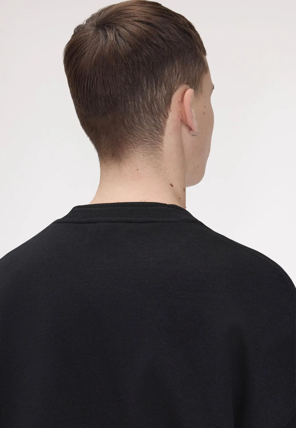 Impericon Oversized Tipped Black Sweater schwarz