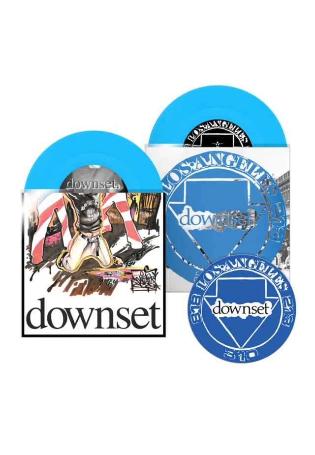 Impericon Downset 92 Demos 2x7" Blue Vinyl