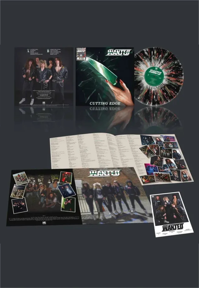 Impericon Cutting Edge Black Ice Vinyl Splatter limitiert