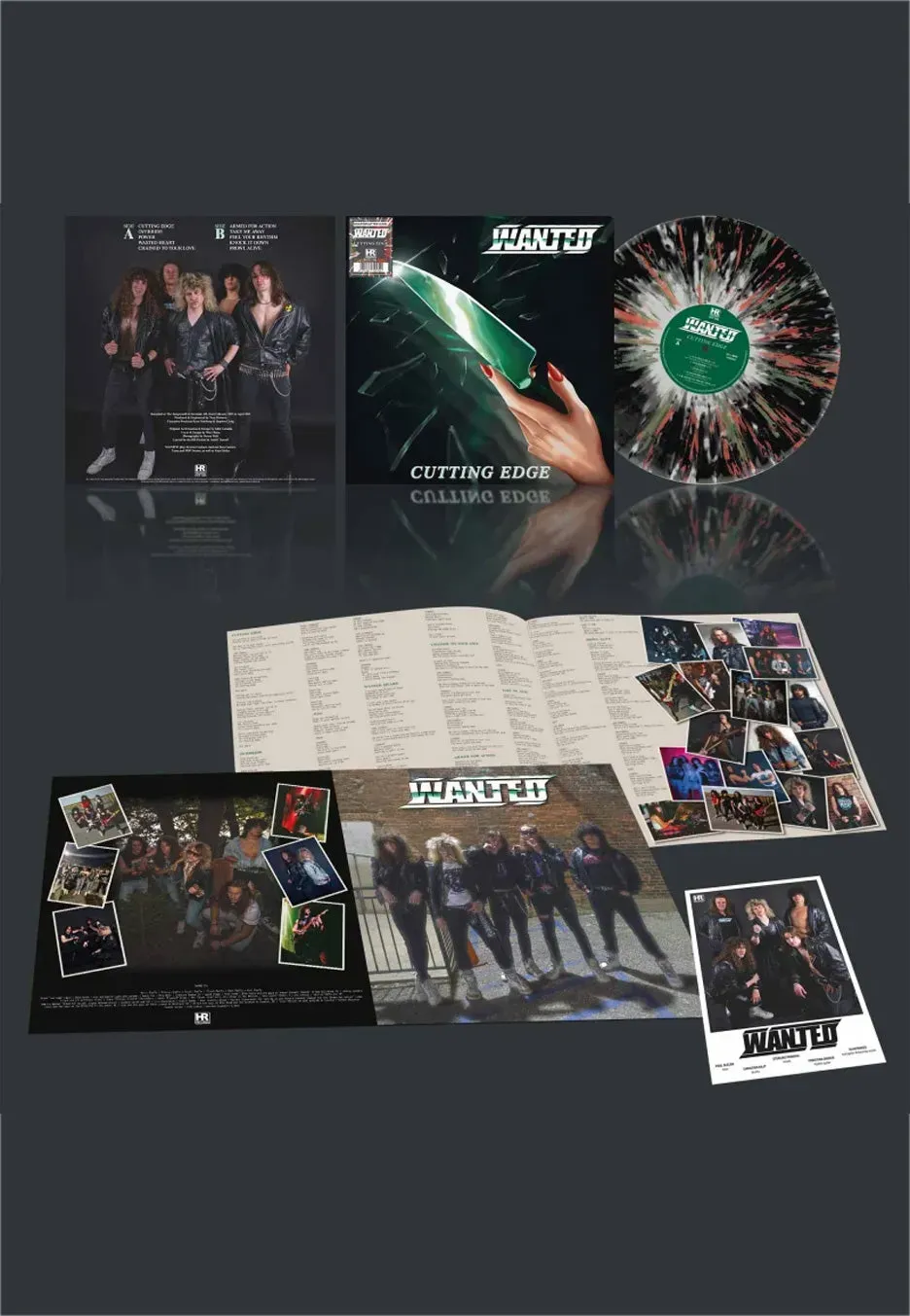 Impericon Cutting Edge Black Ice Vinyl Splatter limitiert