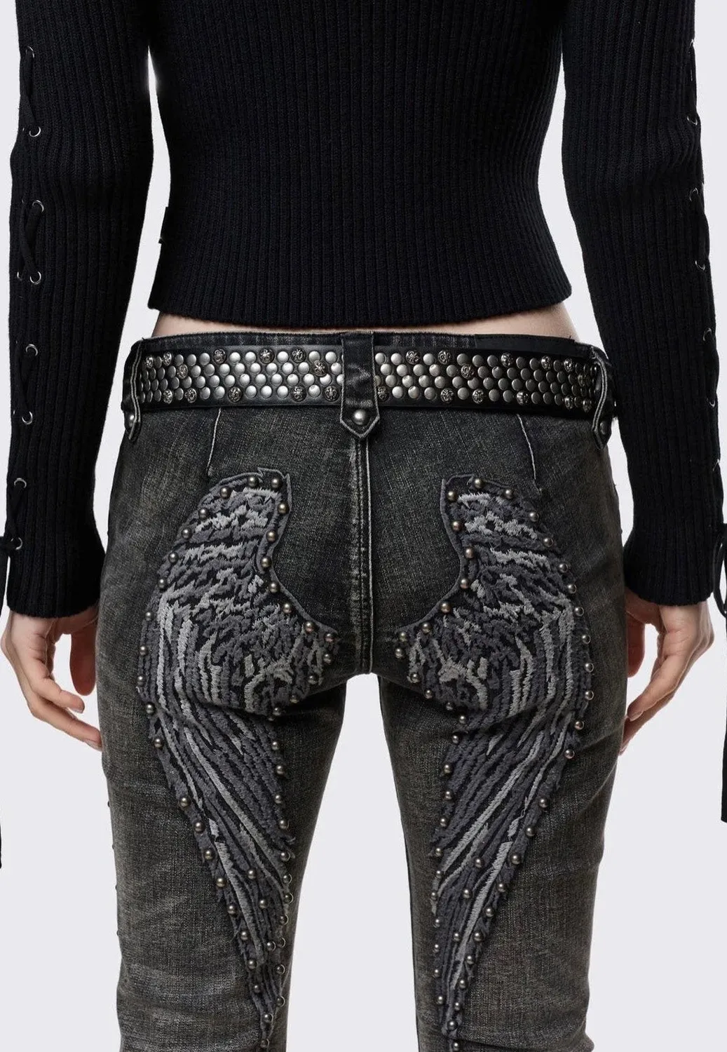 Impericon Hammered Buckle Black Gürtel schwarz