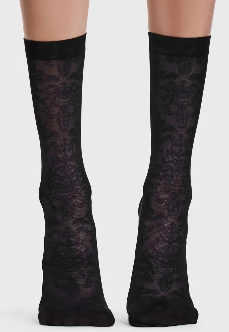 Impericon Daemon Black Socken Onesize schwarz Gothic