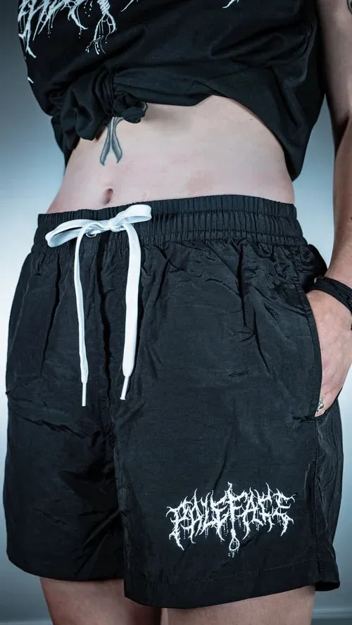 Paleface Swiss Swim Shorts Badeshorts schwarz