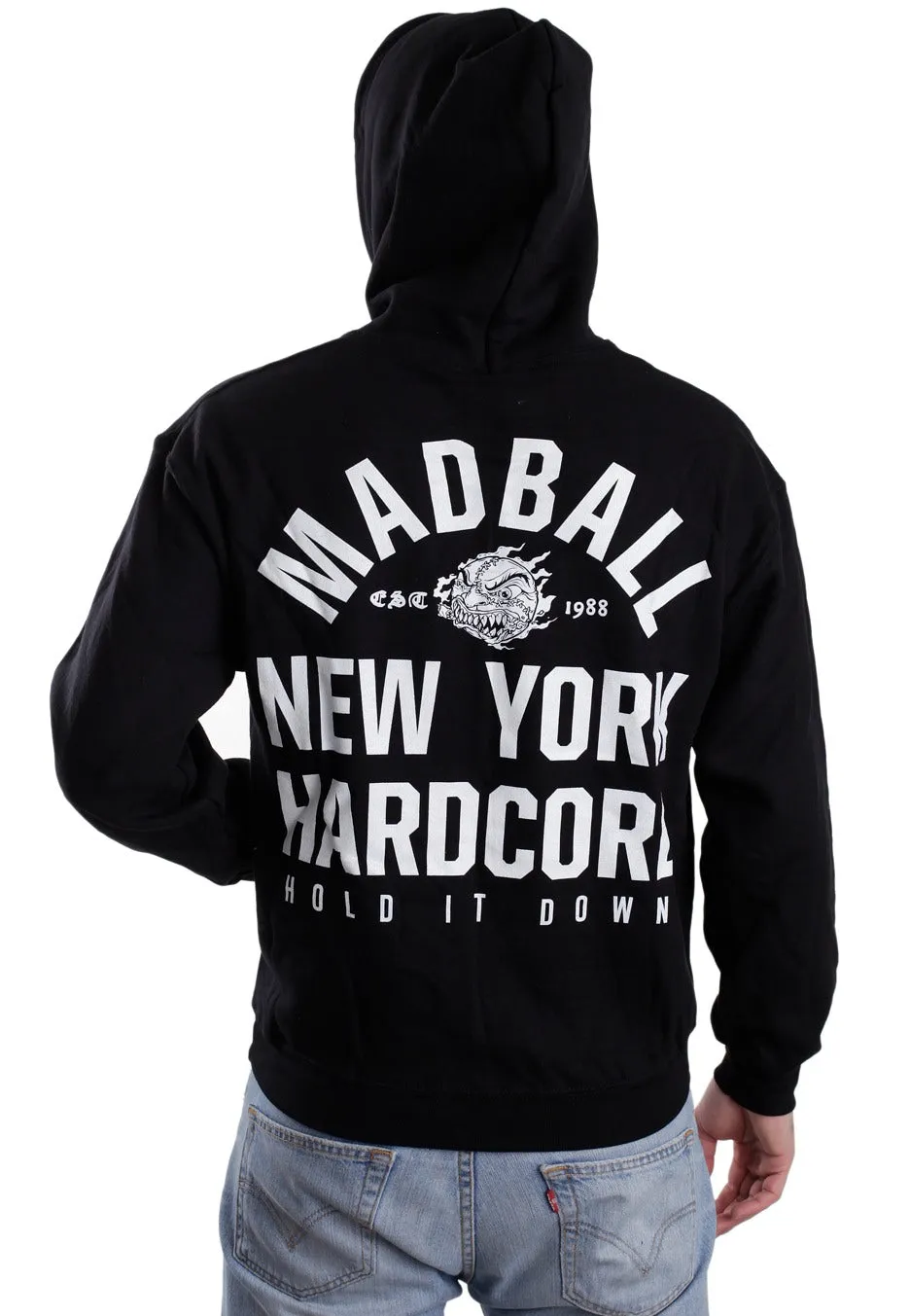 Impericon HID Hoodie schwarz Unisex Kapuze Hardcore