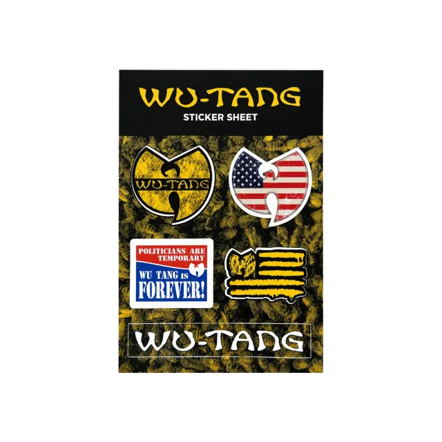 Wu-Tang Wu Independence Sticker Pack Aufkleber 2 Sheets matt