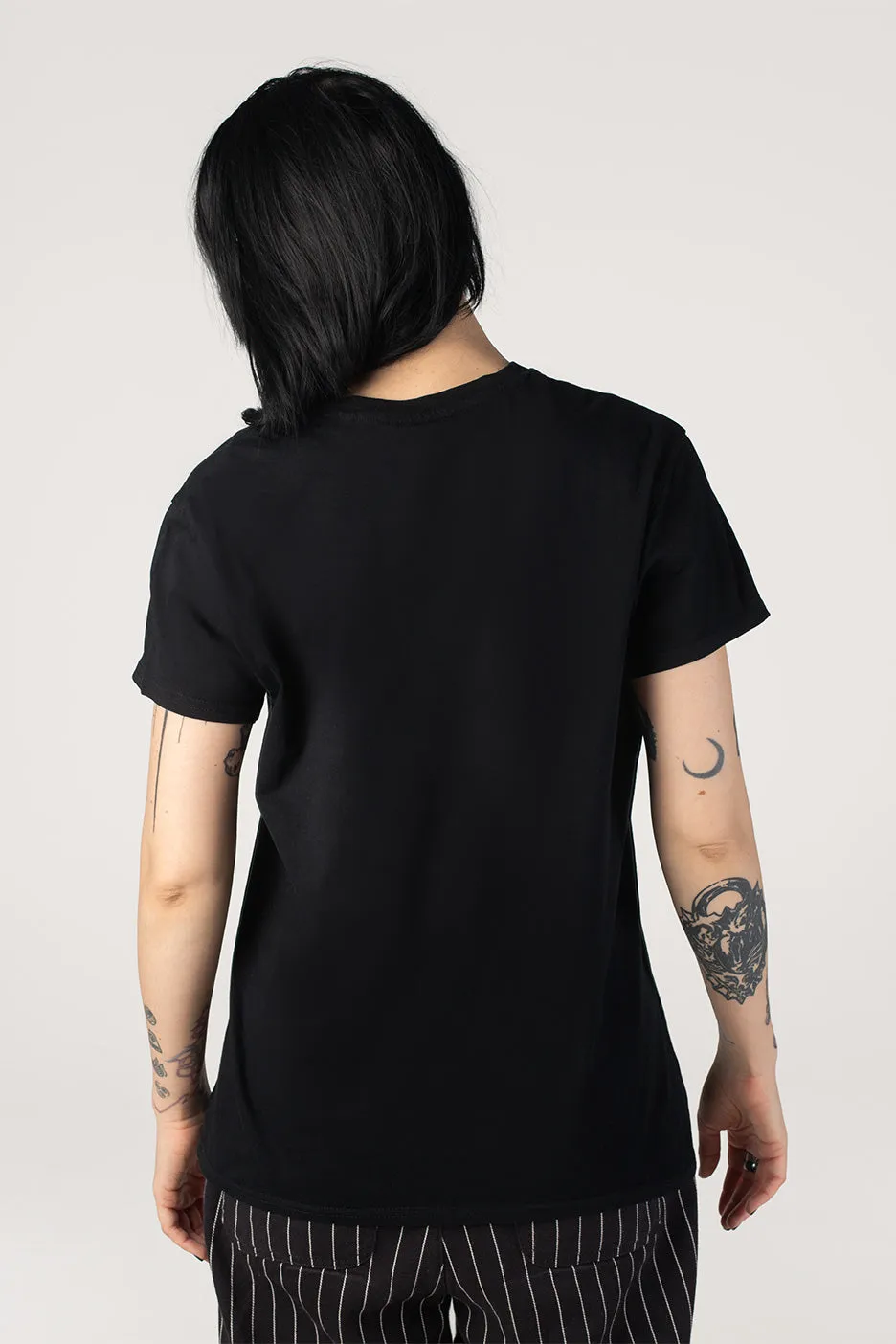 Middle Finger Reaper T-Shirt schwarz Gr. S-XXL