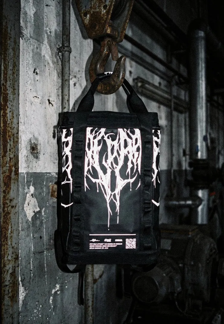Impericon Reign Of Blood Reflective Black Rucksack